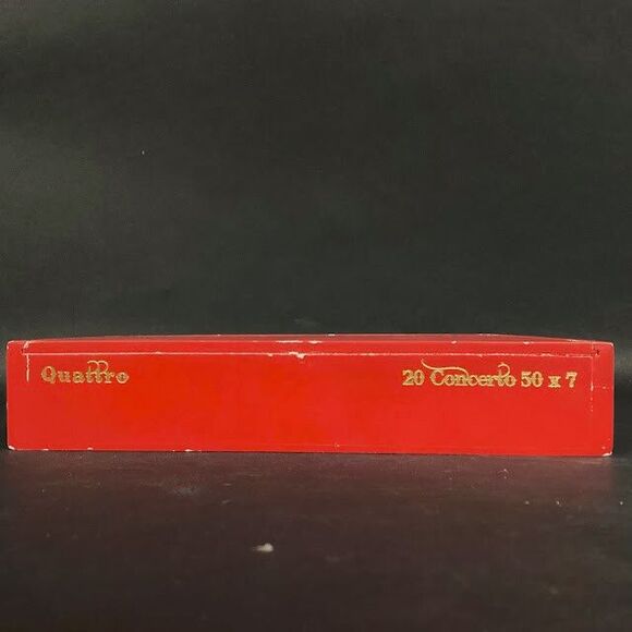 Aging Room - Maduro Quattro - Concerto - Empty Cigar Box - Slide Top - Red - Picture 4 of 9